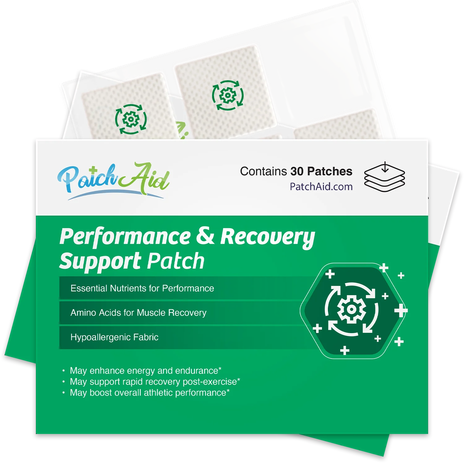 Performance & Recovery Support topical vitamin patch