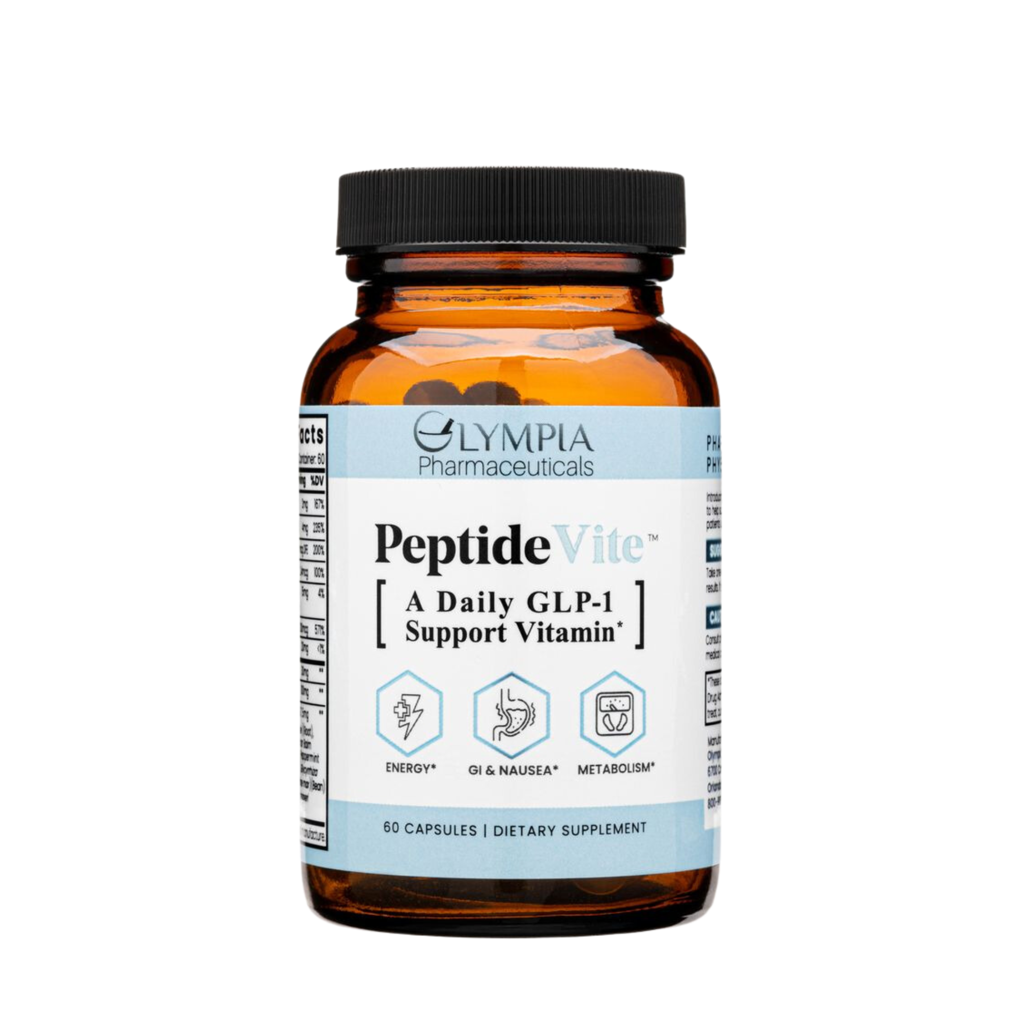 PeptideVite GLP-1 Support bottle